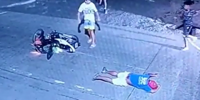 Scooter Accident In Philippines