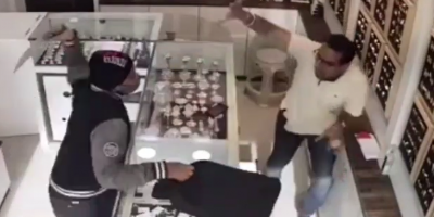 Attempted robbery of a jewelry store