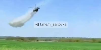 Mi-24 VVSU shooting in the Kharkiv region
