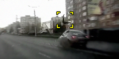 Russian Driver Shotputs Pedestrian to New Heights