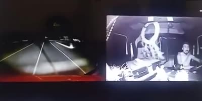Trailer Truck Dashcam Shows Fatal Crash In Mexico