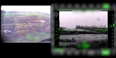 More Footage of Russian Ka 52 helicopter crews strikes against Ukrainian military facilities