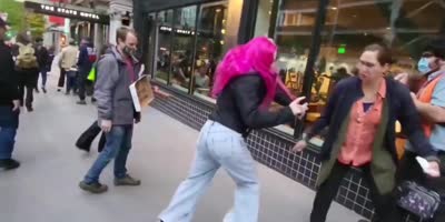 Seattle Pro-Abortion Activists Assault Their Own