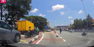 Fender Bender In Sunny Malaysia