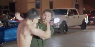 Street Fight In Texas