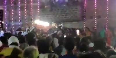 Balcony Falls During Marriage Ceremony.