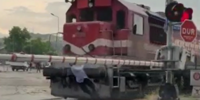 Distracted On Phone, Man Hit By Train