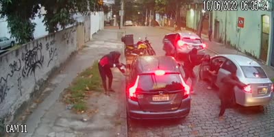 Carjacked By Armed Thugs In Brazil