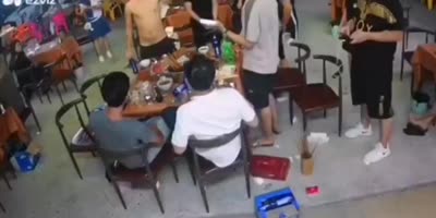 Fight At Chinese Restaurant