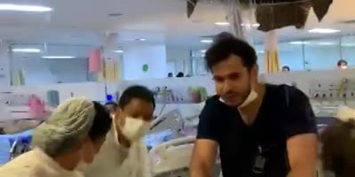 Panic In Hospital During Flood In Brazil