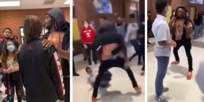 Brutal fight video, white boy tossed like a salad