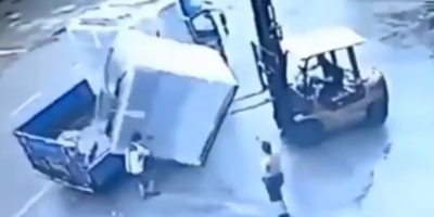 Worker Crushed Under Forklift Load