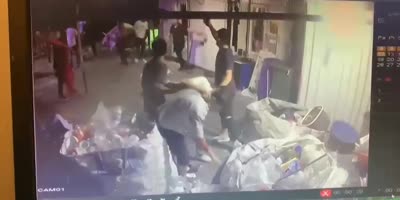 Plastic Collector Assaulted By Competitors In Turkey