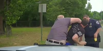Arkansas police footage of officers’ violent struggle with suspect
