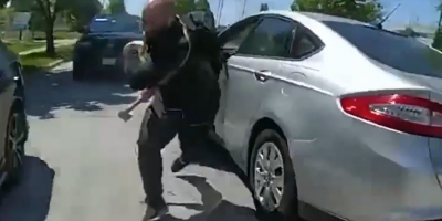 Hatchet-Wielding Man Randomly Charges At Illinois Cop & Gets Fatally Shot