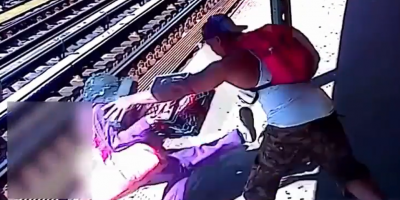 NYC sicko shoves woman onto Bronx subway tracks