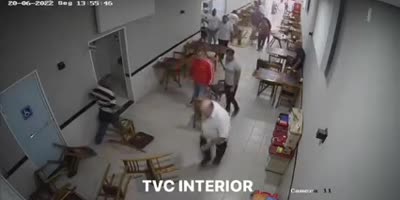 Man Attacks EX At Work, But Her Workmates Save Her Brazilian Ass