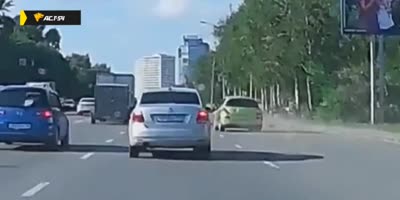 Fatal Motorcycle Accident Caught On Dashcam In Russia