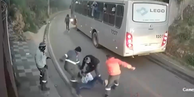 Workers Ruin Robbery Of The Woman In Brazil