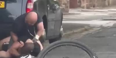 Cyclist Chose Wrong Driver To Fight