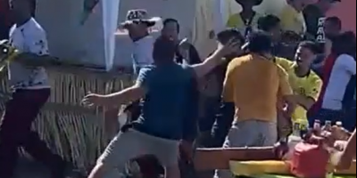 Fight At The Fair In Brazil