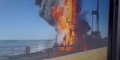 Workers Injured In Fiery Oil Rig Accident