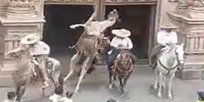 Rider Crushed By His Own Horse