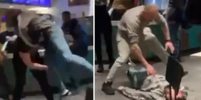 Dude gets royally fucked up at Taco Bell