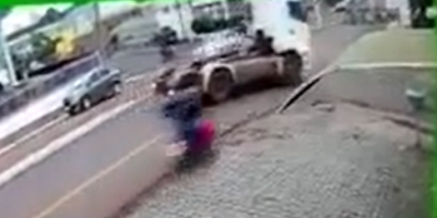 Couple Ran Over By Truck In Brazil