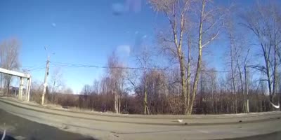 Speeding Car Hits Pedestrian(R)