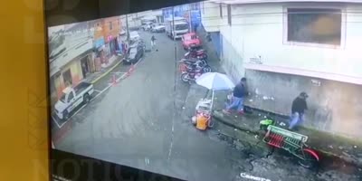 Man Chased & Shot By Sicario In Ecuador