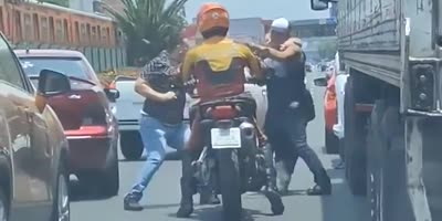 Mexico City Road Rage