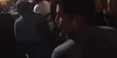 Party turns into pitched fight
