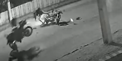 Deadly Head On Collision Of Two Motorcycles In Brazil