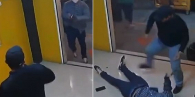 Jackwagon's Armed Robbery Epic Fail! BLOOD!!!!