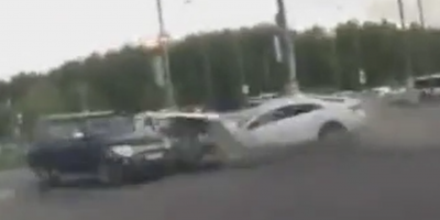 Normal Day On Russian Road