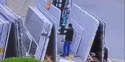 Construction Worker Crushed By 2 Concrete Slabs.