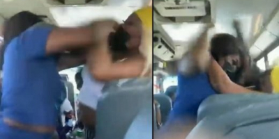 Wigs go flying! ghetto bitch fight