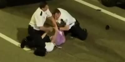 Providence Cops Slam Suspect’s Head To Ground