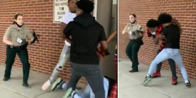 Thugs attack students, security is FUCKED