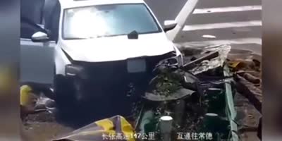 Most Bizarre Car Crash.