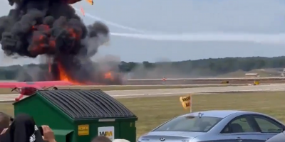 Man Dies After Truck Propelled by Jet Engines Crashes at Michigan Air Show