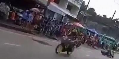 Street Race Accident In Thailand