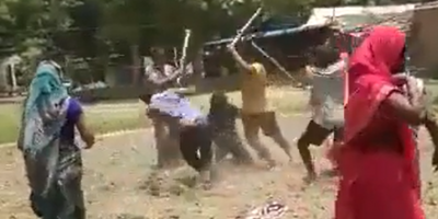 Villagers Use Sticks In Violent Land Dispute Battle