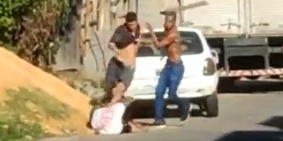 Dude Chased & Planked In Dirty Slums Of Brazil