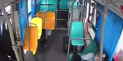 Epilepsy Attack On The Bus In China