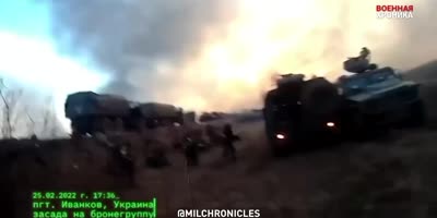 descent of russian troops in hostomel'