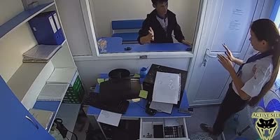 This Thief Smashes Glass With His Bare Hands