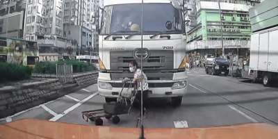 Woman Ran Over By Dump Truck In Hong Kong