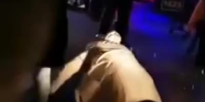 Dude Getting Punched By A Woman.